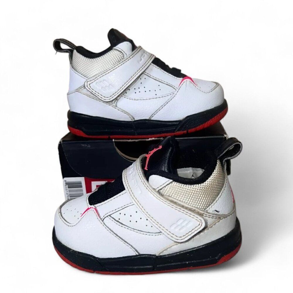 Jordan Flight 45 GT White / Hyper Pink / Black 644875-109 Toddler 5 C